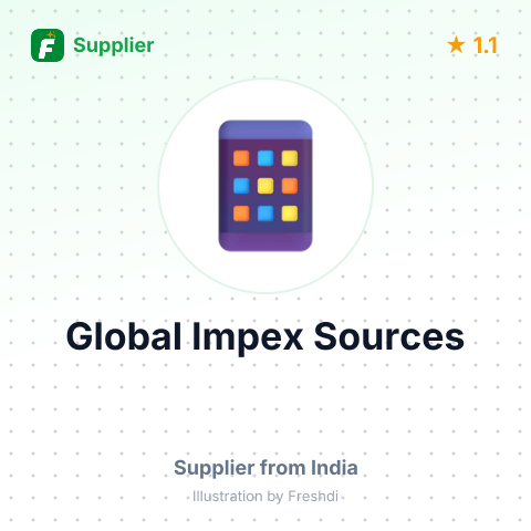 Global Impex Sources – summary card, no photo uploaded yet