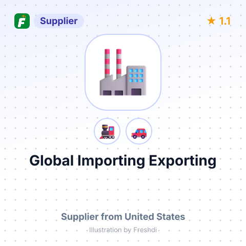 Global Importing Exporting – summary card, no photo uploaded yet