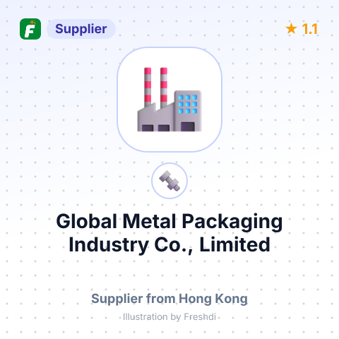 Global Metal Packaging Industry Co., Limited – summary card, no photo uploaded yet