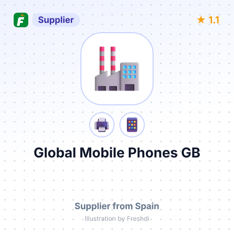 Global Mobile Phones GB – summary card, no photo uploaded yet