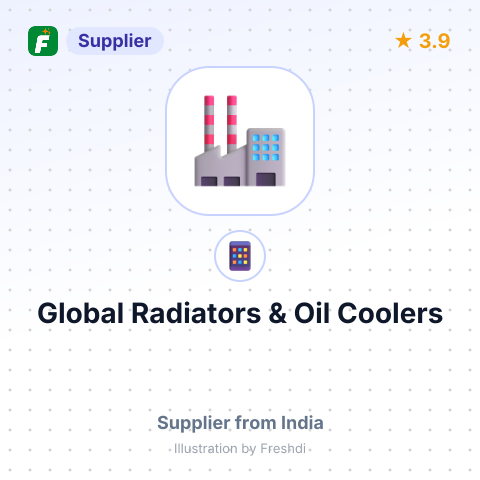 Global Radiators & Oil Coolers – summary card, no photo uploaded yet