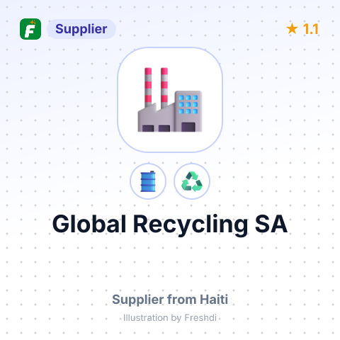 Global Recycling SA – summary card, no photo uploaded yet