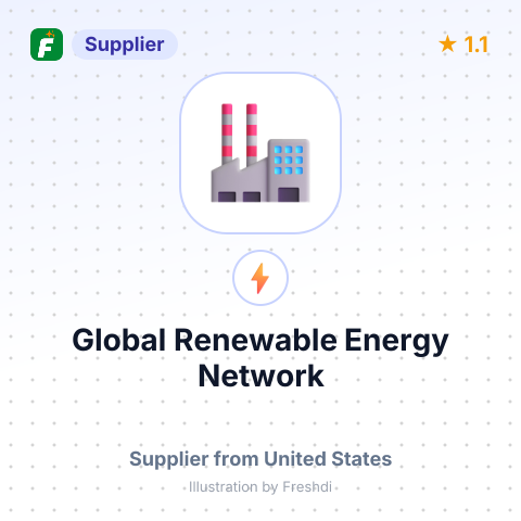 Global Renewable Energy Network – summary card, no photo uploaded yet