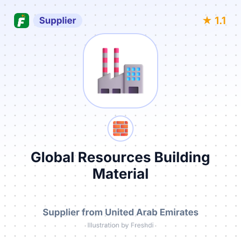 Global Resources Building Material – summary card, no photo uploaded yet