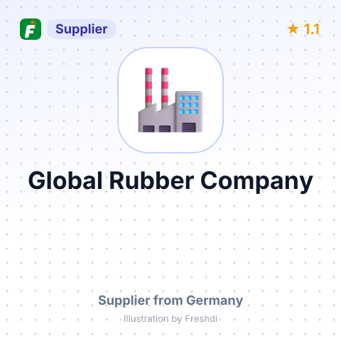 Global Rubber Company – summary card, no photo uploaded yet