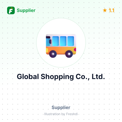 Global Shopping Co., Ltd. – summary card, no photo uploaded yet