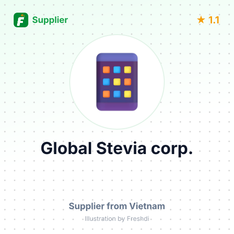 Global Stevia corp. – summary card, no photo uploaded yet