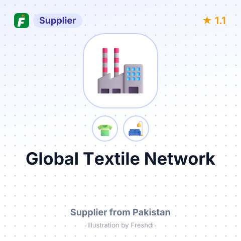 Global Textile Network – summary card, no photo uploaded yet