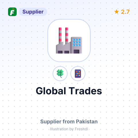 Global Trades – summary card, no photo uploaded yet