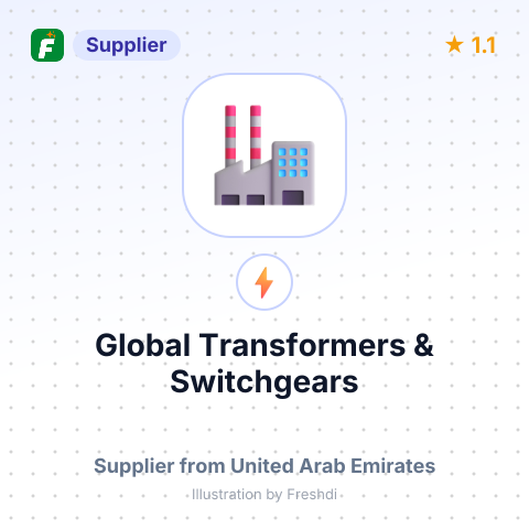 Global Transformers & Switchgears – summary card, no photo uploaded yet