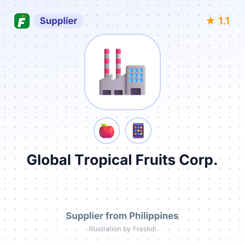 Global Tropical Fruits Corp.  – summary card, no photo uploaded yet