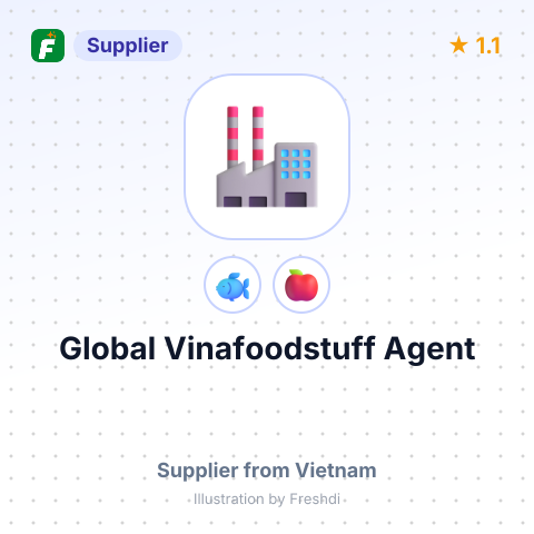 Global Vinafoodstuff Agent  – summary card, no photo uploaded yet