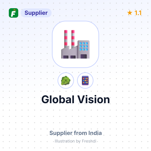 Global Vision  – summary card, no photo uploaded yet