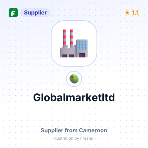 Globalmarketltd – summary card, no photo uploaded yet
