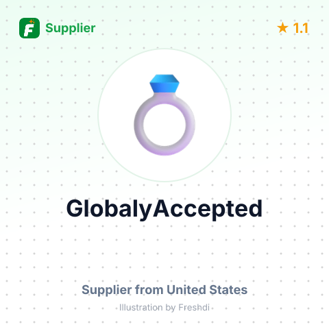 GlobalyAccepted – summary card, no photo uploaded yet