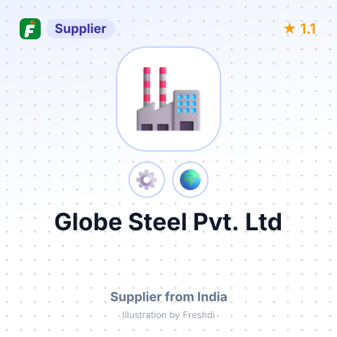 Globe Steel Pvt. Ltd – summary card, no photo uploaded yet