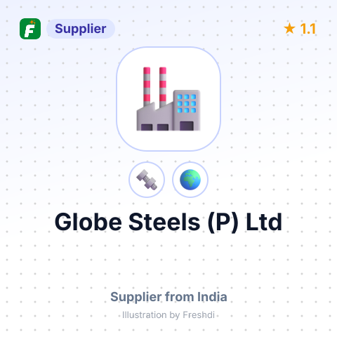 Globe Steels (P) Ltd – summary card, no photo uploaded yet