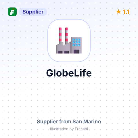 GlobeLife – summary card, no photo uploaded yet