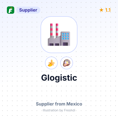 Glogistic  – summary card, no photo uploaded yet