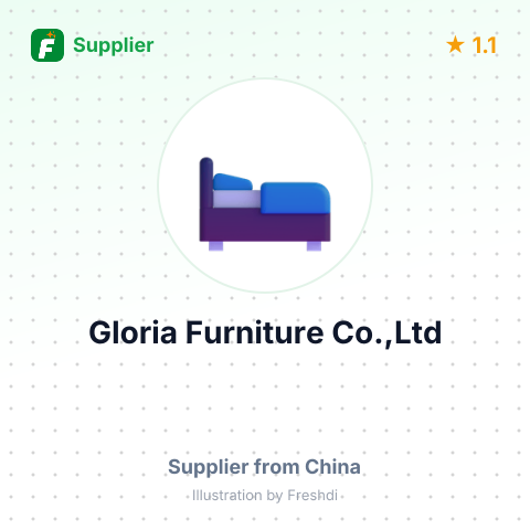 Gloria Furniture Co.,Ltd – summary card, no photo uploaded yet