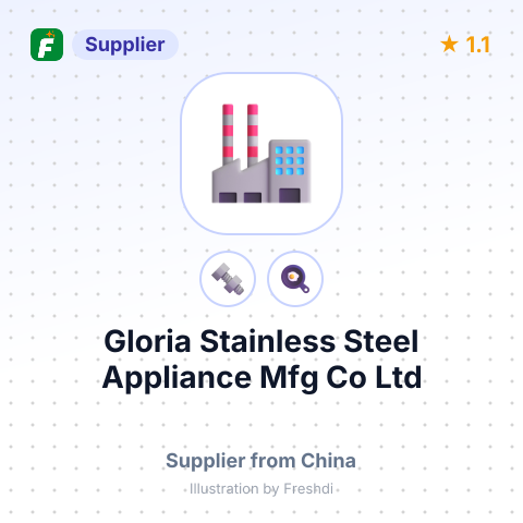 Gloria Stainless Steel Appliance Mfg Co Ltd – summary card, no photo uploaded yet