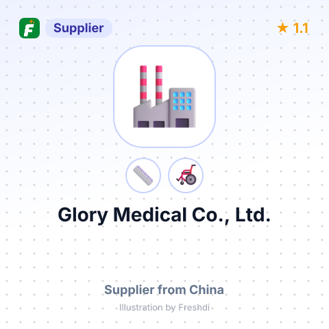 Glory Medical Co., Ltd. – summary card, no photo uploaded yet