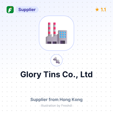 Glory Tins Co., Ltd – summary card, no photo uploaded yet