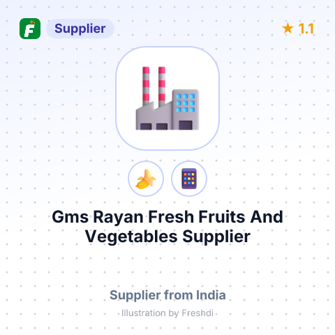 Gms Rayan Fresh Fruits And Vegetables Supplier  – summary card, no photo uploaded yet