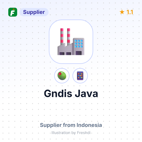 Gndis Java  – summary card, no photo uploaded yet