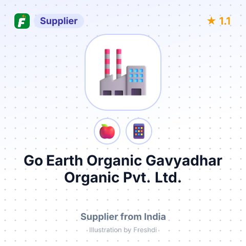 Go Earth Organic Gavyadhar Organic Pvt. Ltd.  – summary card, no photo uploaded yet
