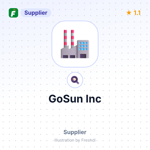 GoSun Inc – summary card, no photo uploaded yet