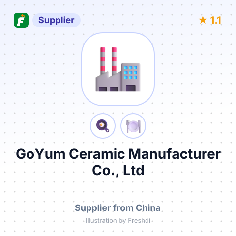 GoYum Ceramic Manufacturer Co., Ltd – summary card, no photo uploaded yet