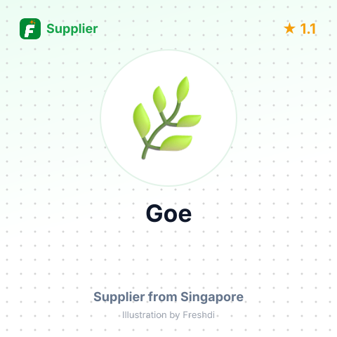 Goe – summary card, no photo uploaded yet