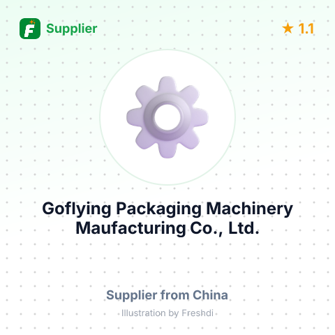Goflying Packaging Machinery Maufacturing Co., Ltd. – summary card, no photo uploaded yet