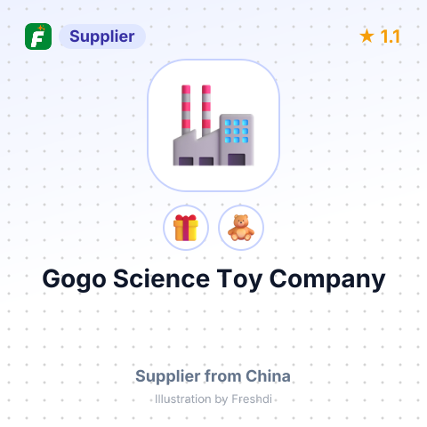 Gogo Science Toy Company – summary card, no photo uploaded yet