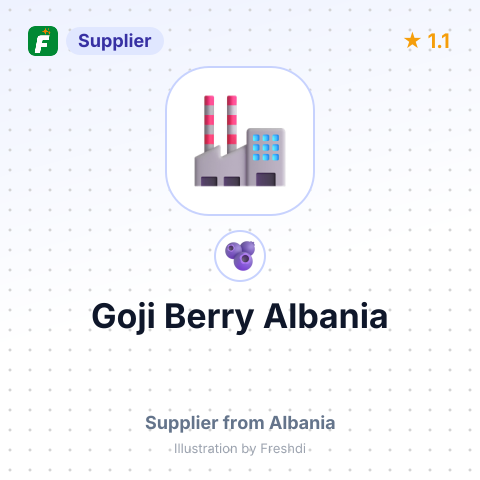 Goji Berry Albania  – summary card, no photo uploaded yet