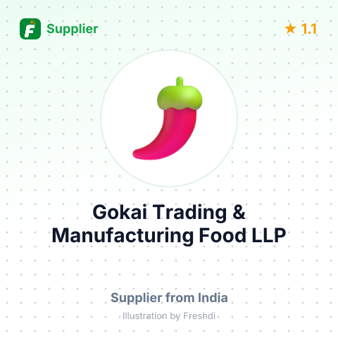 Gokai Trading & Manufacturing Food LLP  – summary card, no photo uploaded yet