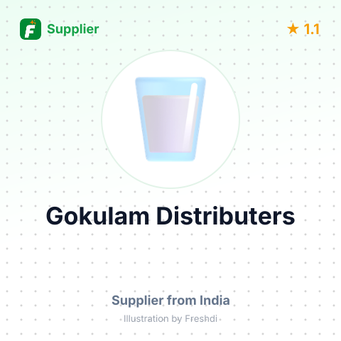 Gokulam Distributers – summary card, no photo uploaded yet