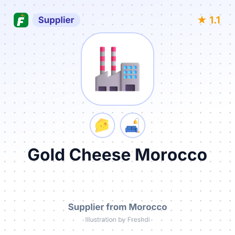Gold Cheese Morocco – summary card, no photo uploaded yet