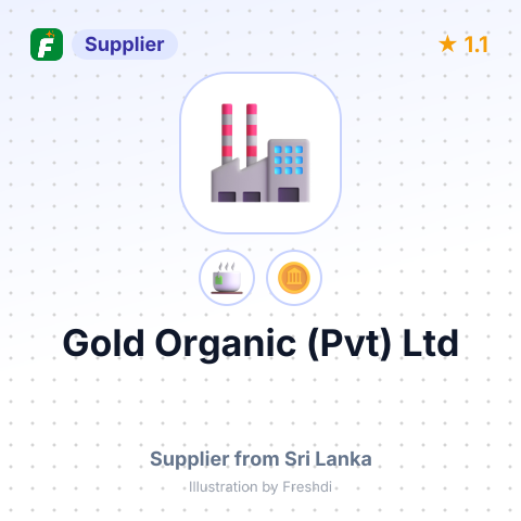 Gold Organic (Pvt) Ltd  – summary card, no photo uploaded yet