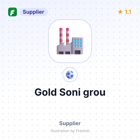 Gold Soni grou – summary card, no photo uploaded yet