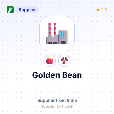 Golden Bean  – summary card, no photo uploaded yet