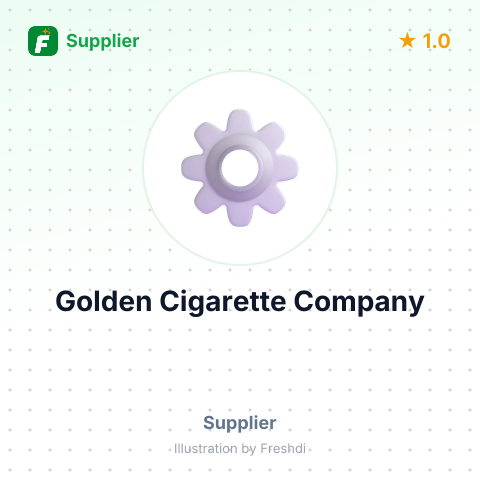 Golden Cigarette Company – summary card, no photo uploaded yet