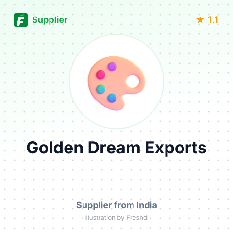 Golden Dream Exports – summary card, no photo uploaded yet