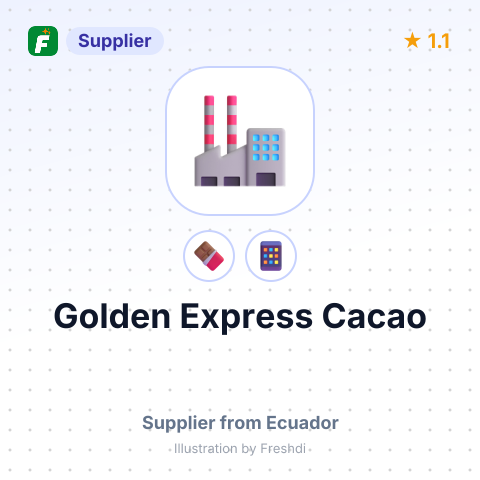 Golden Express Cacao  – summary card, no photo uploaded yet