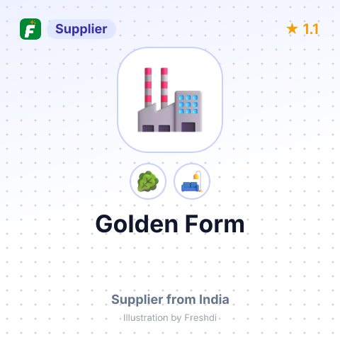 Golden Form – summary card, no photo uploaded yet