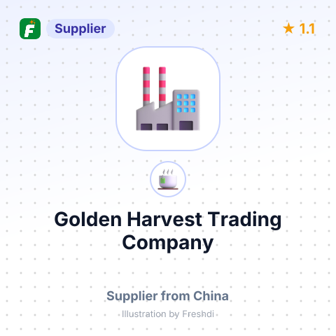 Golden Harvest Trading Company – summary card, no photo uploaded yet