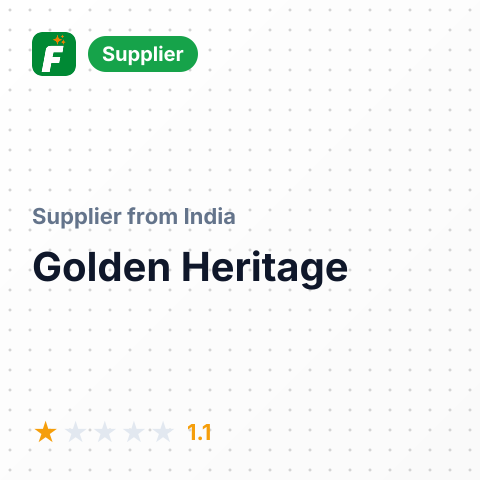 Golden Heritage  – summary card, no photo uploaded yet