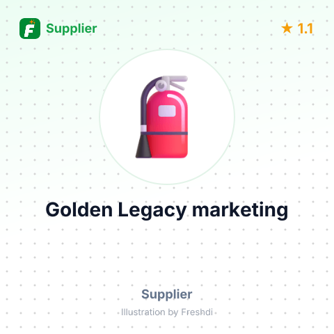Golden Legacy marketing – summary card, no photo uploaded yet