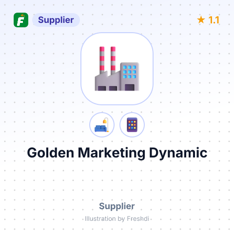 Golden Marketing Dynamic – summary card, no photo uploaded yet